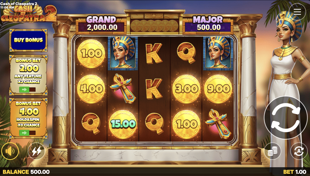 Cash of Cleopatra 2 Slot - 1 - BitStarz Casino