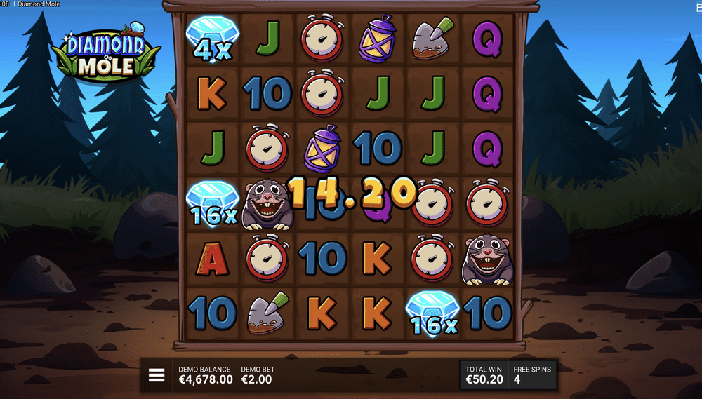 Diamond Mole Slot - 1 - BitStarz Casino