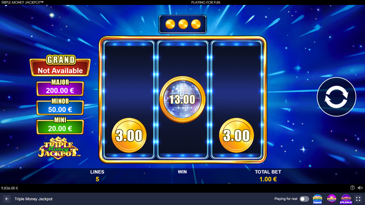 Triple Money Jackpot Slot - 2 - BitStarz Casino