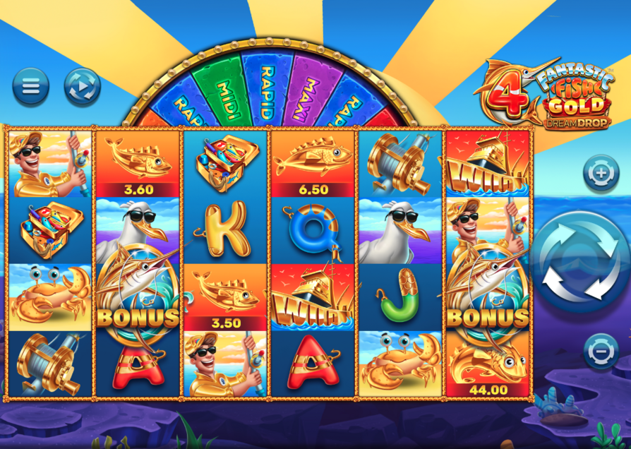 4 Fantastic Fish Gold Dream Drop Slot - 1 - BitStarz Casino