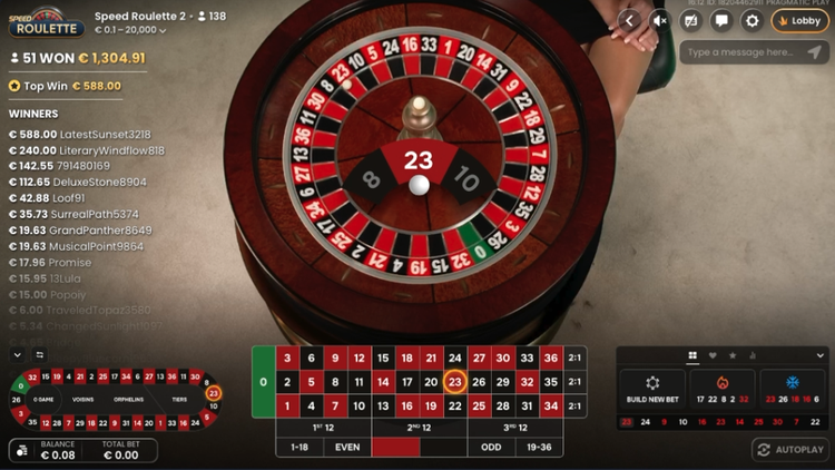 Speed Roulette 2 - 2 - BitStarz Casino