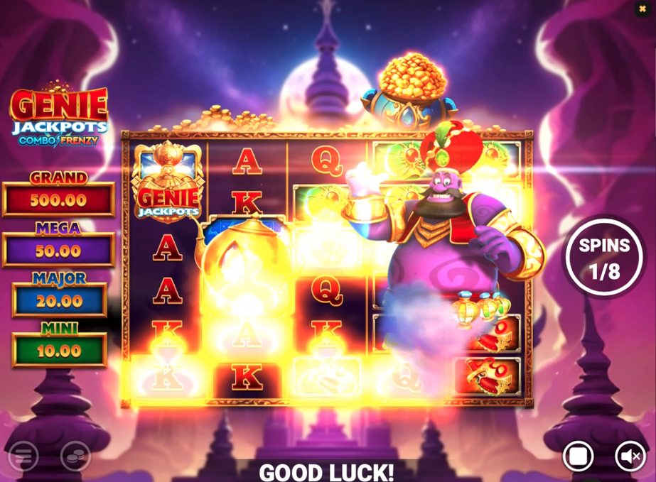 Genie Jackpots Combo Frenzy Slot - 3 - BitStarz Casino