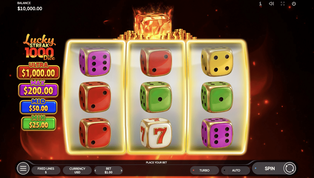 Lucky Streak 1000 Dice Slot - 1 - BitStarz Casino