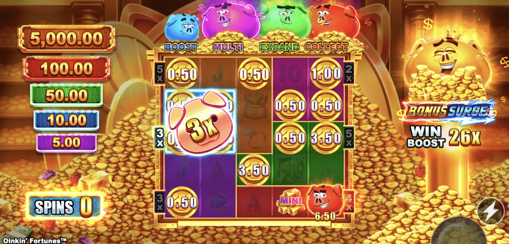 Oinkin’ Fortunes Slot - 1 - BitStarz Casino
