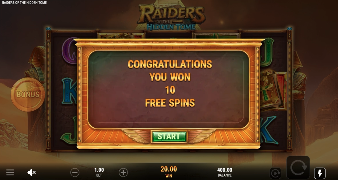Raiders of the Hidden Tome Slot - 2 - BitStarz Casino