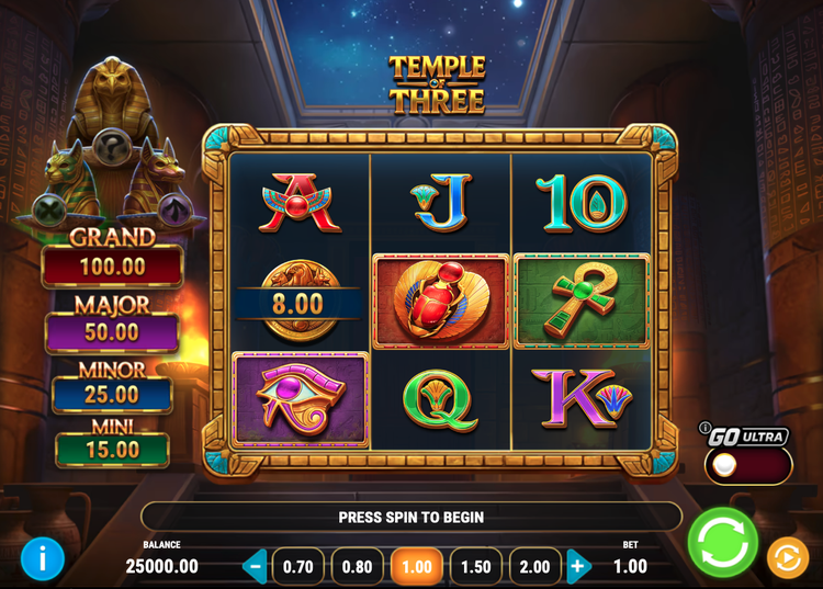 Temple of Three Slot - 1 - BitStarz Casino