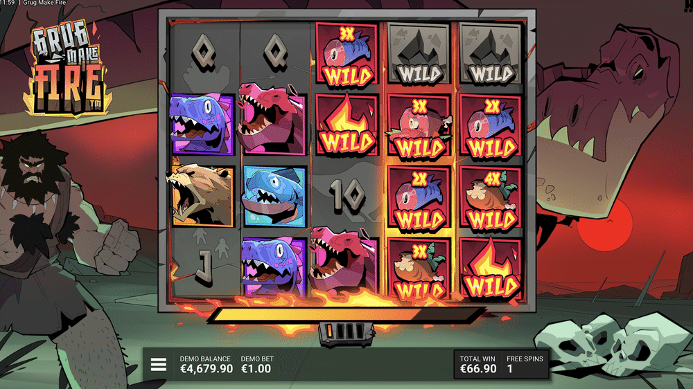 Grug Make Fire Slot - 3 - BitStarz Casino