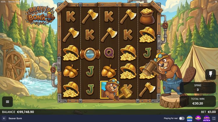 Beaver Bonk Slot - 3 - BitStarz Casino