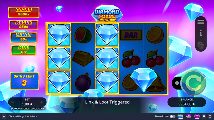 Diamond Forge: Link & Loot Slot - 3 - BitStarz Casino