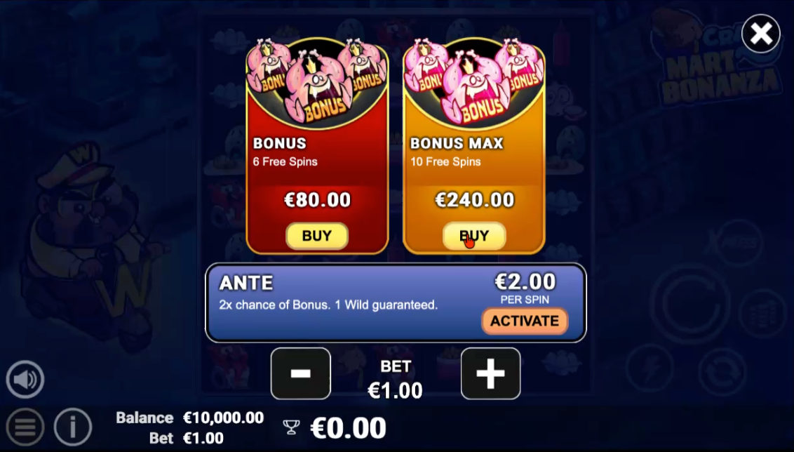 Crazy Mart Bonanza Slot - 3 - BitStarz Casino