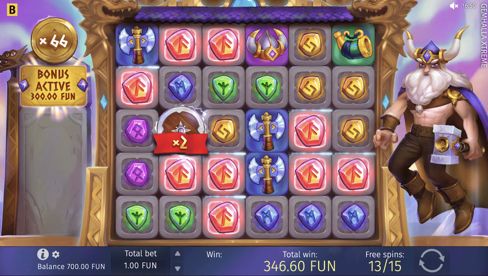 Gemhalla Xtreme Slot - 2 - BitStarz Casino