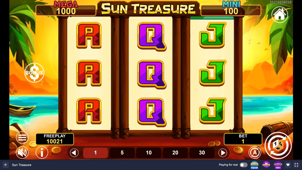 Sun Treasure Slot - 1 - BitStarz Casino