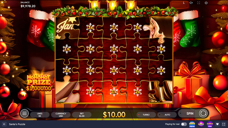 Santa's Puzzle Slot - 2 - BitStarz Casino