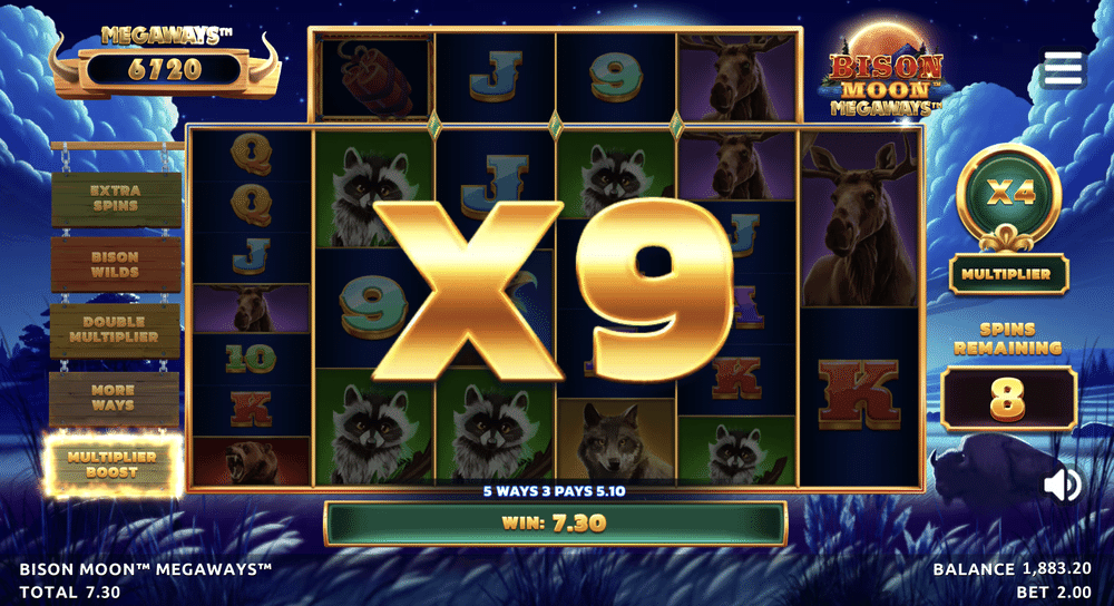 Bison Moon Megaways Slot - 3 - BitStarz Casino