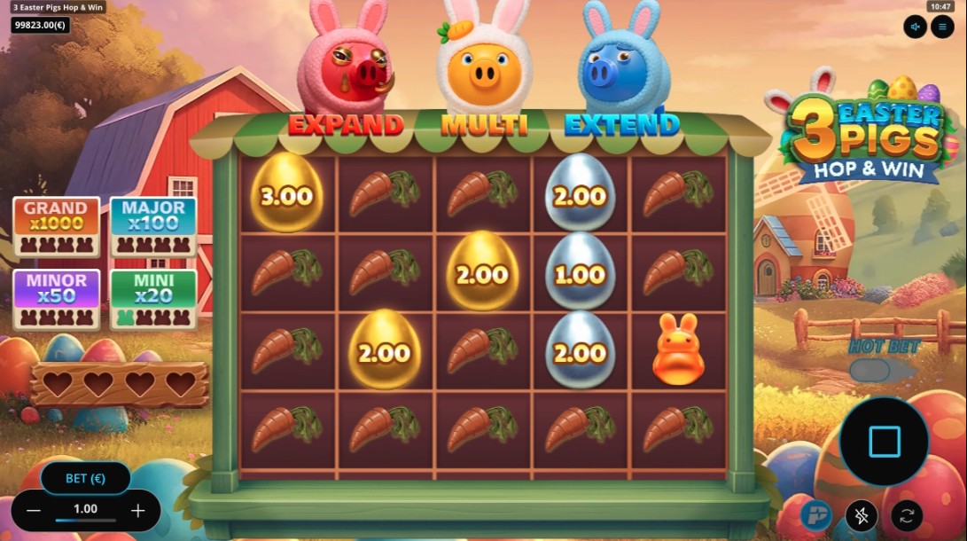 3 Easter Pigs Hop & Win Slot - 2 - BitStarz Casino