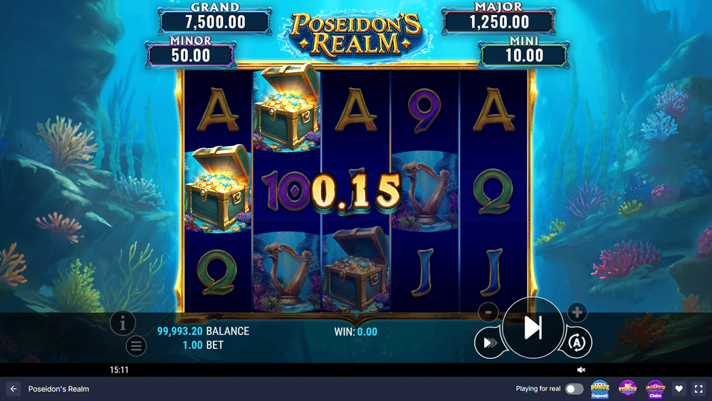 Poseidon's Realm Slot - 1 - BitStarz Casino