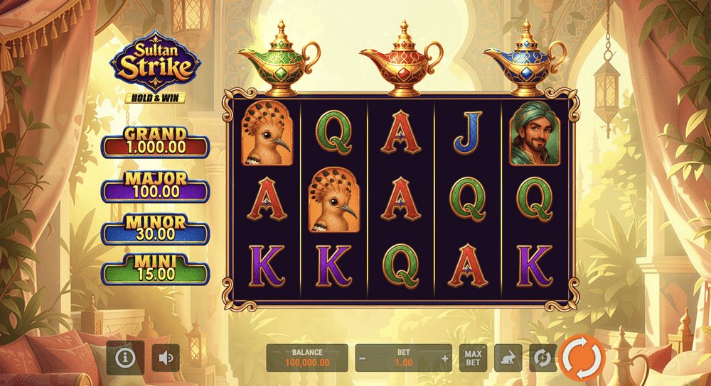Sultan Strike: Hold & Win Slot - 1 - BitStarz Casino