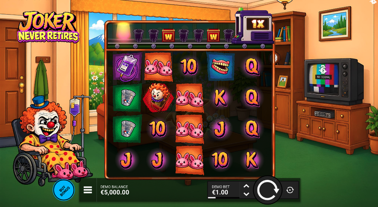 Joker Never Retires Slot - 1 - BitStarz Casino