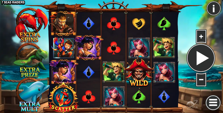 7 Seas Raiders Slot - 1 - BitStarz Casino