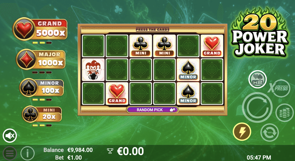 20 Power Joker Slot - 2 - BitStarz Casino