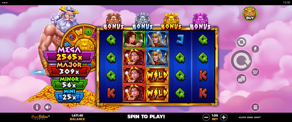 Alpha Gods: Zeus Slot - 1 - BitStarz Casino