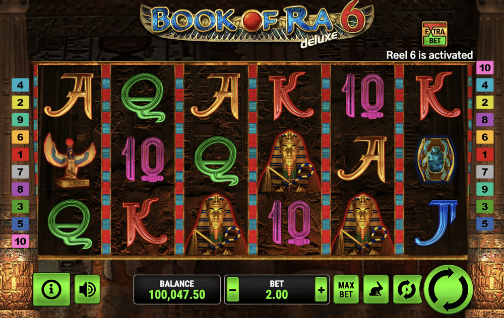 Book of Ra Deluxe 6 Slot - 3 - BitStarz Casino