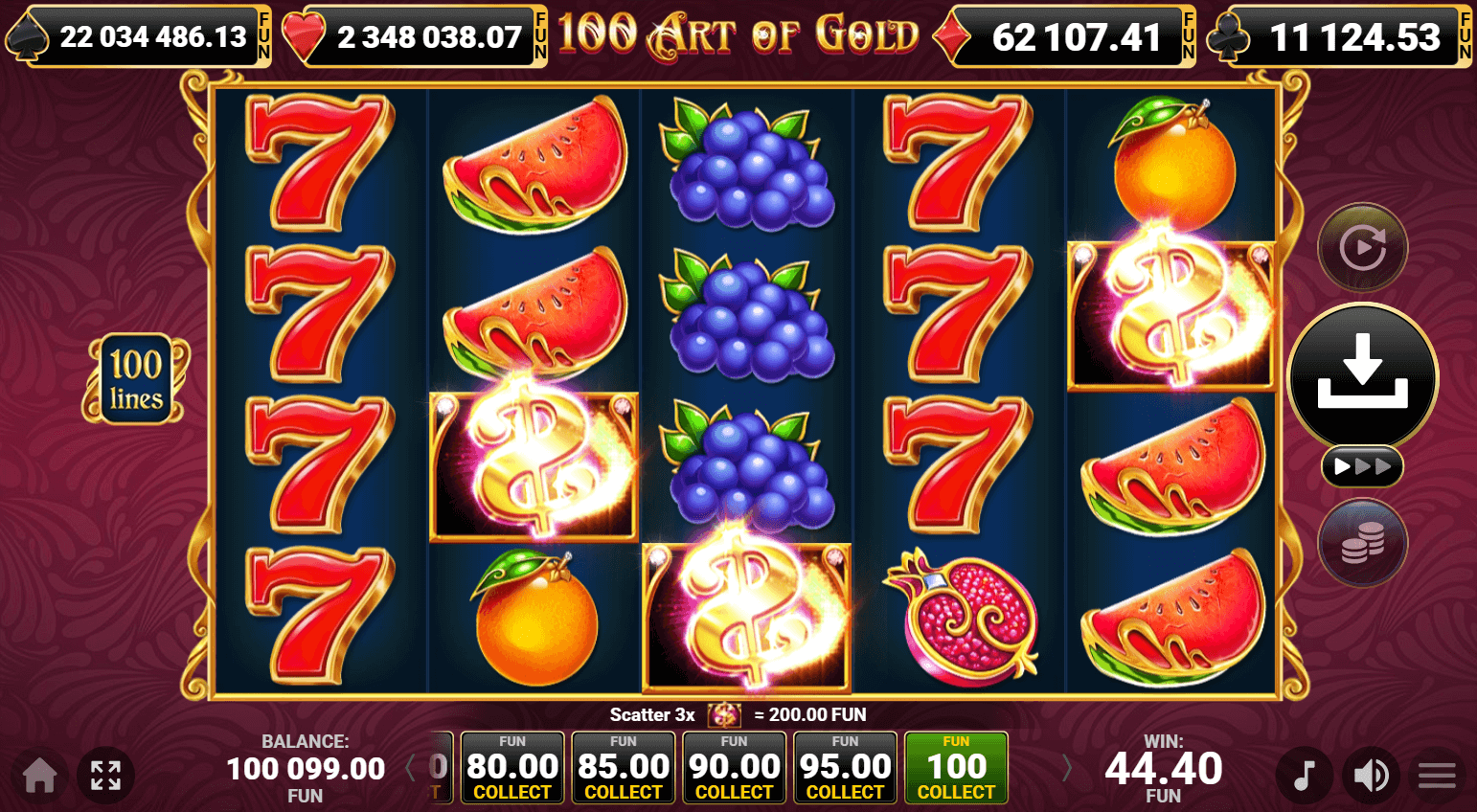 100 Art of Gold Slot - 2 - BitStarz Casino