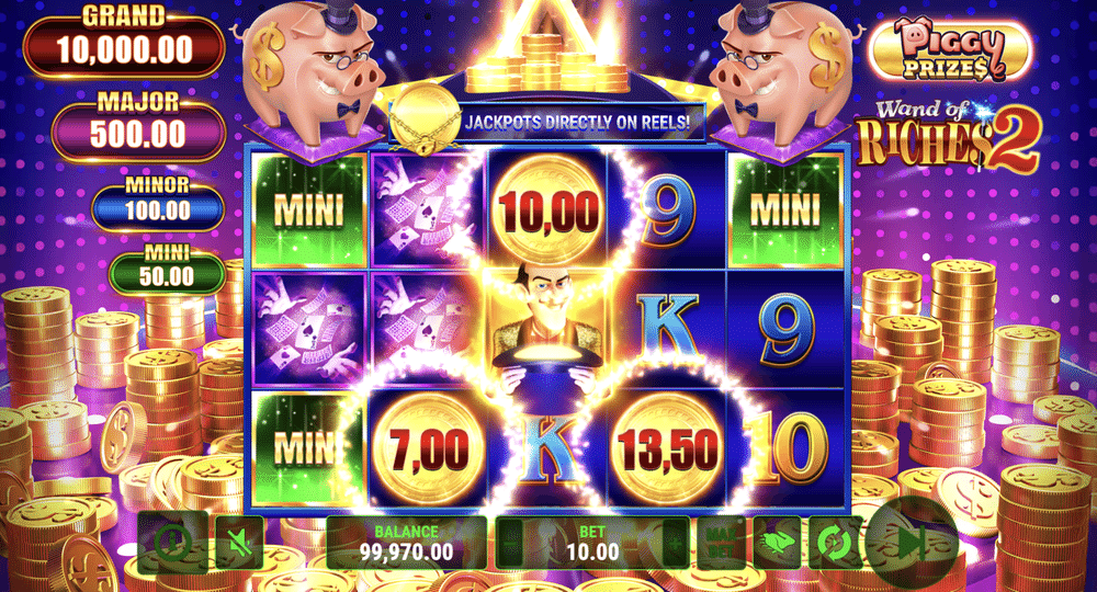 Piggy Prizes Wand of Riches 2 Slot - 2 - BitStarz Casino