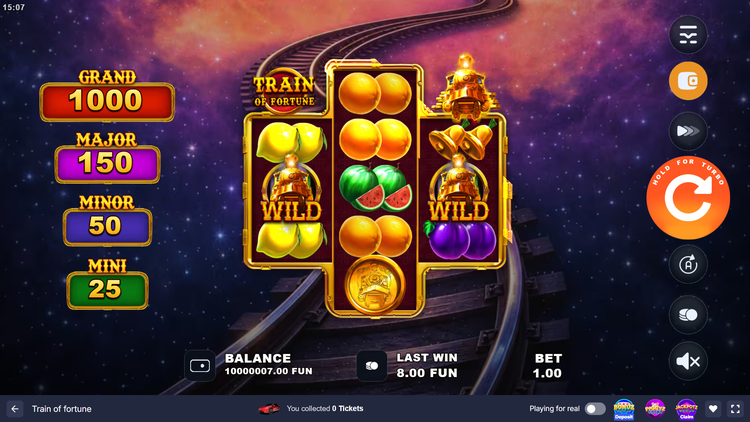 Train of Fortune Slot - 1 - BitStarz Casino