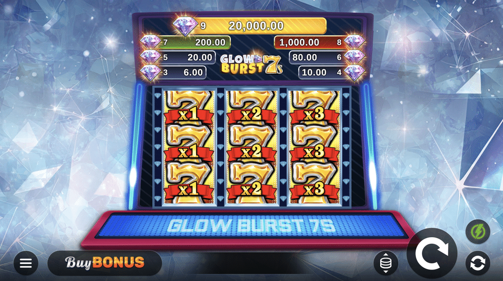 Glow Burst 7s Slot - 1 - BitStarz Casino
