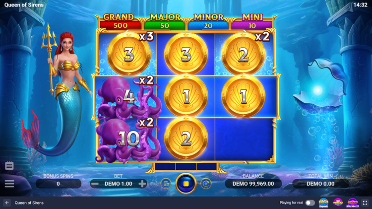 Queen of Sirens Slot - 2 - BitStarz Casino