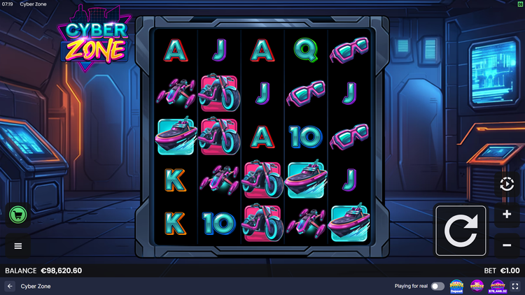 Cyber Zone Slot - 1 - BitStarz Casino
