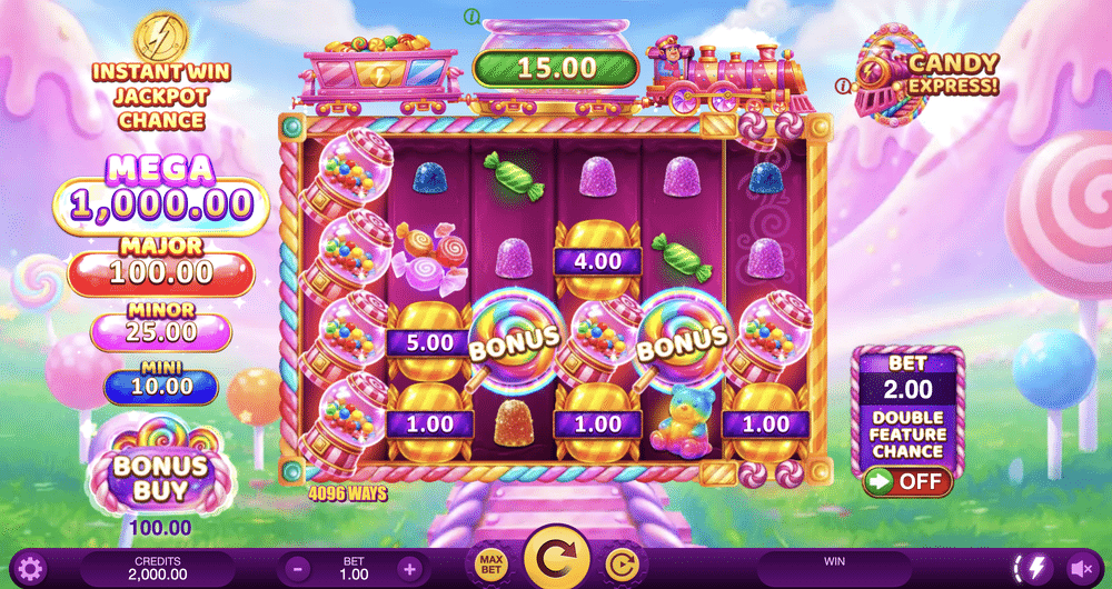 Candy Express Gold Blitz Slot - 1 - BitStarz Casino