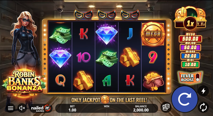 Robin Banks Bonanza Slot - 1 - BitStarz Casino