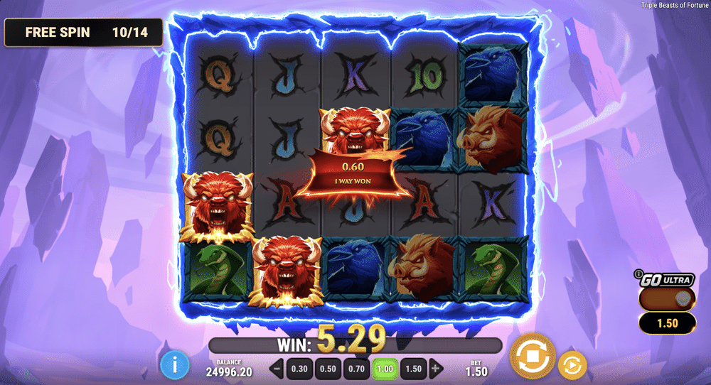 Triple Beasts of Fortune Slot - 2 - BitStarz Casino