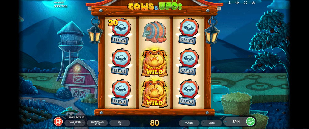 Cows & UFOs Slot - 1 - BitStarz Casino