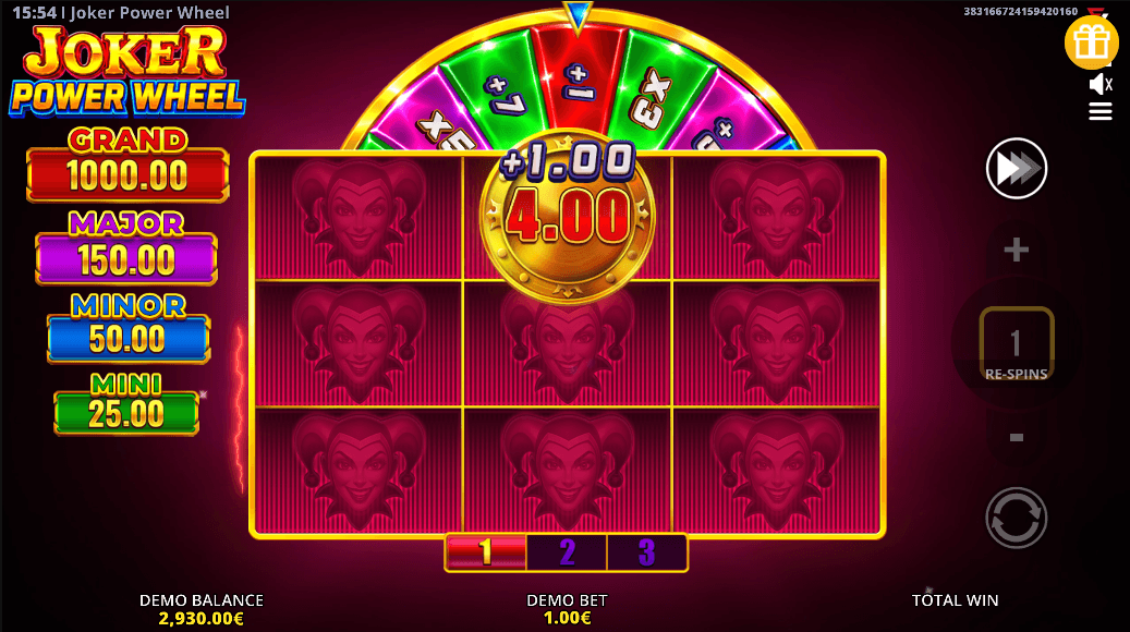 Joker Power Wheel Running Wins Slot - 2 - BitStarz Casino