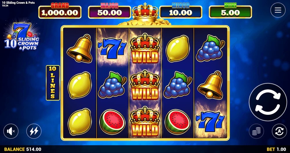 10 Sliding Crowns & Pots Slot - 2 - BitStarz Casino