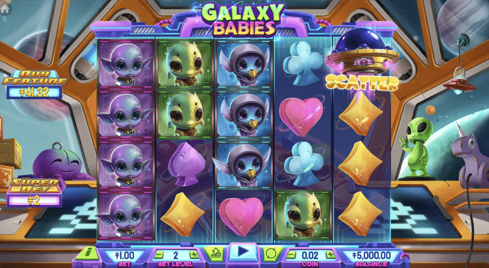 Galaxy Babies Slot - 1 - BitStarz Casino