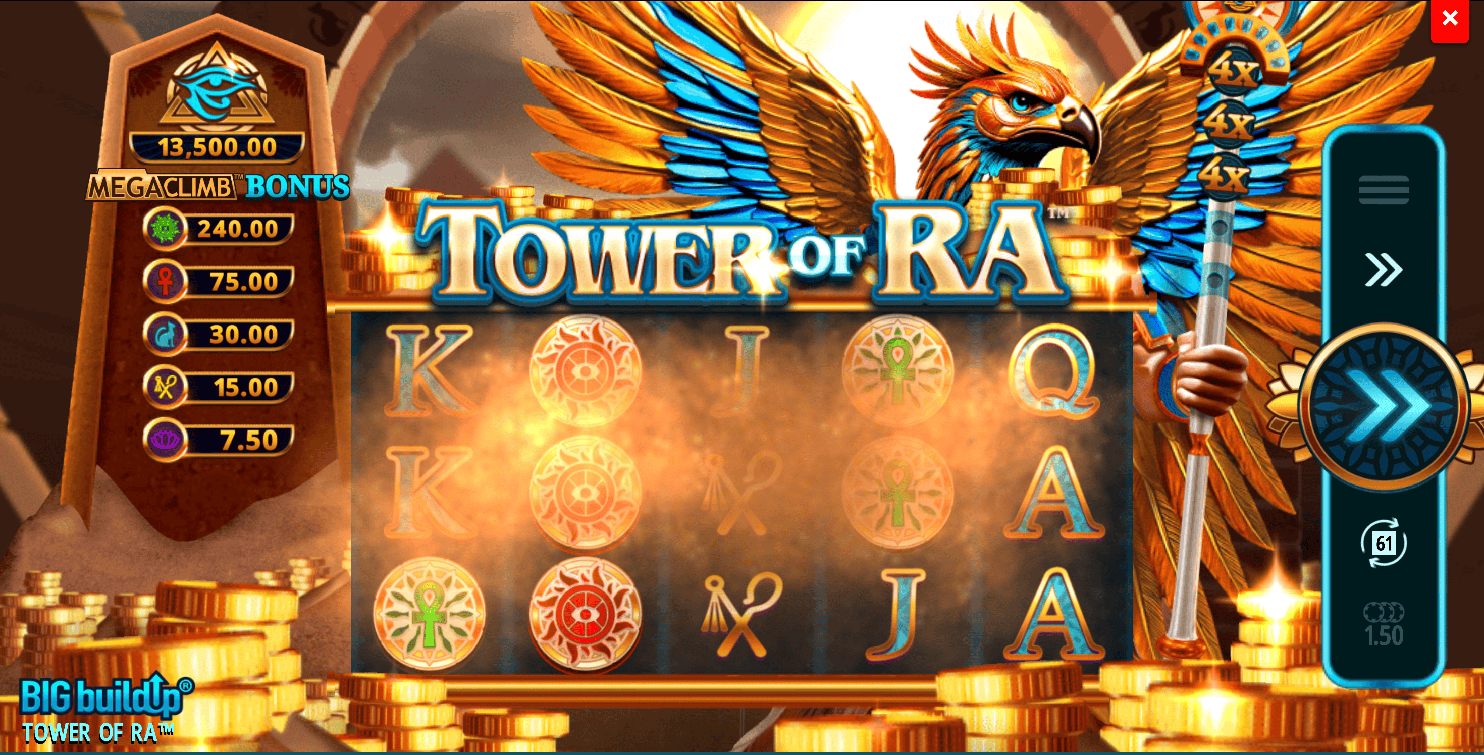 Tower of Ra Slot - 2 - BitStarz Casino