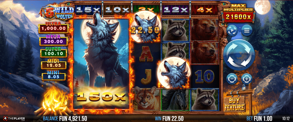 5 Wild Wolves Slot - 2 - BitStarz Casino