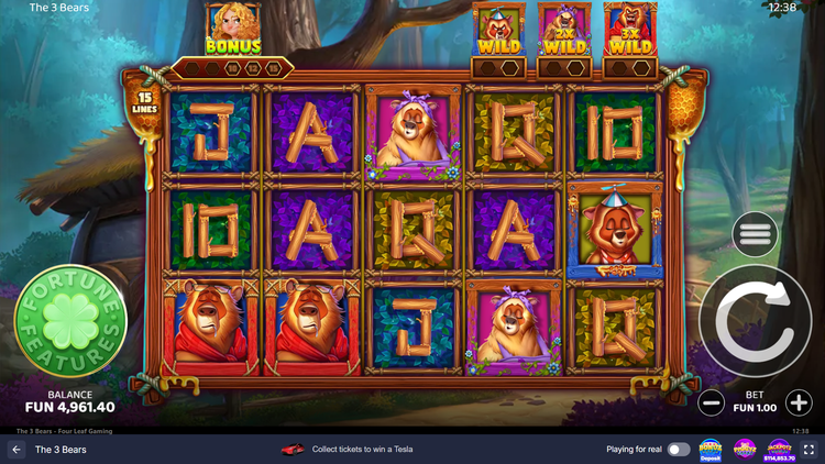 The 3 Bears Slot - 1 - BitStarz Casino