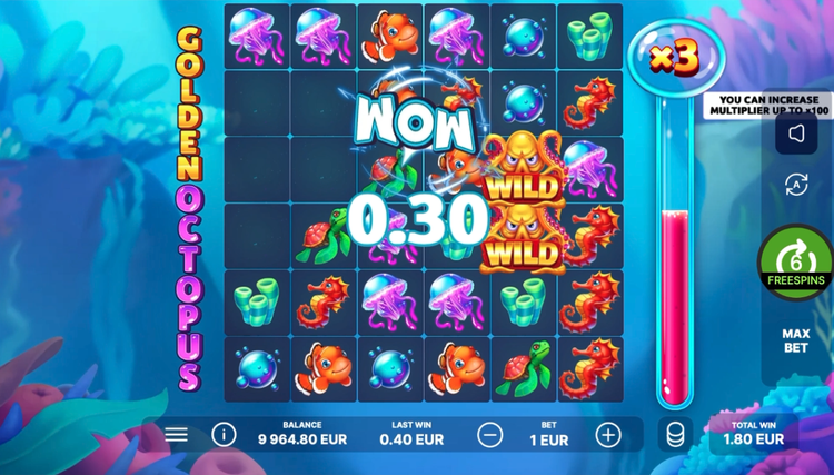 Golden Octopus Slot - 2 - BitStarz Casino