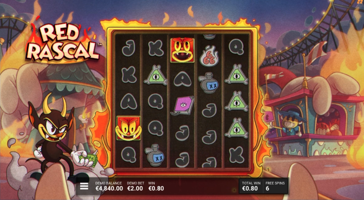 Red Rascal Slot - 2 - BitStarz Casino