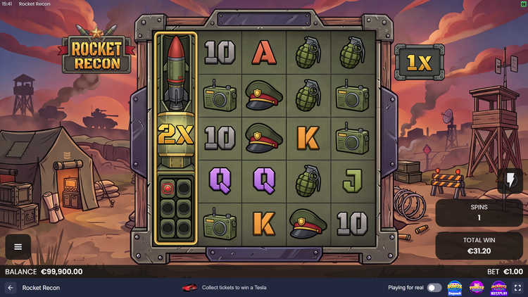 Rocket Recon Slot - 2 - BitStarz Casino