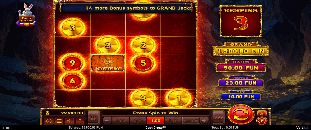 Cash Grotto Easter Jackpots Slot - 2 - BitStarz Casino