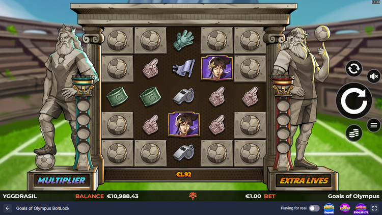 Goals of Olympus BoltLock Slot - 1 - BitStarz Casino