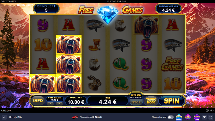Grizzly Blitz Slot - 2 - BitStarz Casino