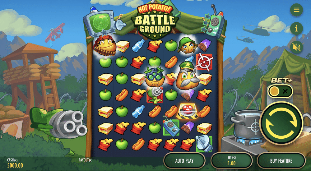 Hot Potato Battleground Slot - 1 - BitStarz Casino