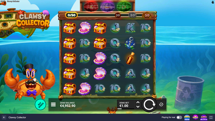 Clawsy Collectora Slot - 1 - BitStarz Casino